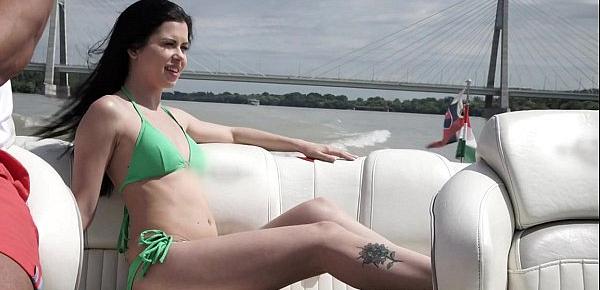  Public anal on the boat - Cassie Right
